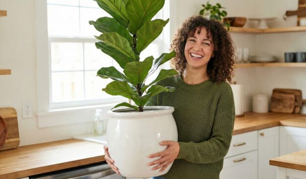 Kodėl fikusas meta lapus ir kaip jam padėti? Ekspertės Laimos įžvalgos iš manoaugalas.lt